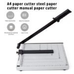 Deli A4 Paper Cutter with Handle - Image 2