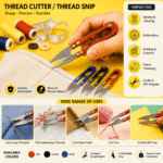Thread Cutter / Thread Snip – Metal Sewing & Craft Cutting Scissors - Image 3