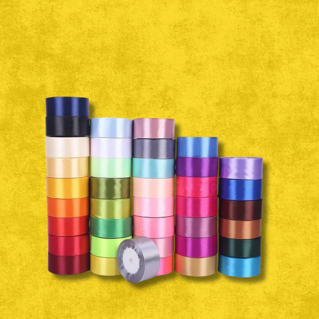 mianart - 2026-08-09T142435.817 Ribbon Roll | Decorative Craft Ribbon (1 inch) - Image 1