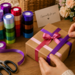 Ribbon Roll | Decorative Craft Ribbon (1 inch) - Image 3