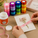 Ribbon Roll | Decorative Craft Ribbon (1/2 inch) - Image 3