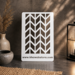 Modern Herringbone Reusable Stencil – Item 011 (8" × 12") - Image 2