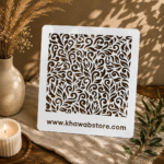 Floral Vine Stencil Item 020 (8" × 9") - Image 2