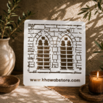 Brick Window Stencil Item 022 (8" × 9") - Image 2