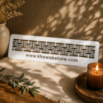 Geometric Border Stencil Item 024 (3.5" × 15") - Image 2