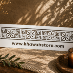 Geometric Border Stencil – Item 026 (4" × 16.5") - Image 2