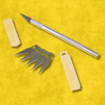 Detail Craft Knife with 5 Replacement Blades – Precision Cutting Tool