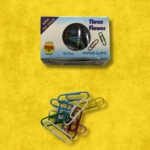 Three Flower Poly-Coated Paper Clips