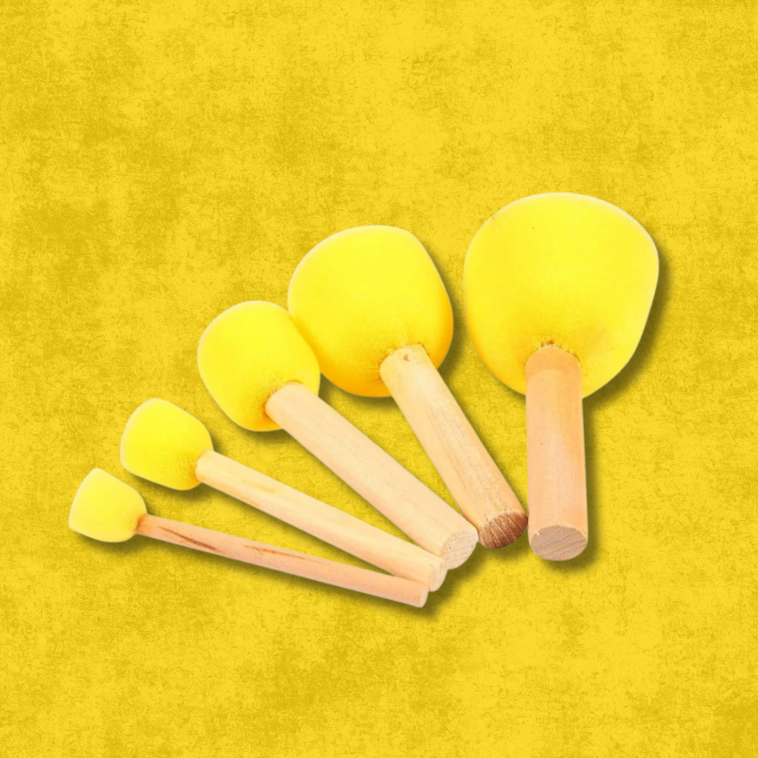 mianart (43) Foam Brushes & Roller Set - Image 1