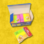 Sticky note neon 3 strip