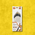 Professional Round Tip Paint Brush Pack of 10