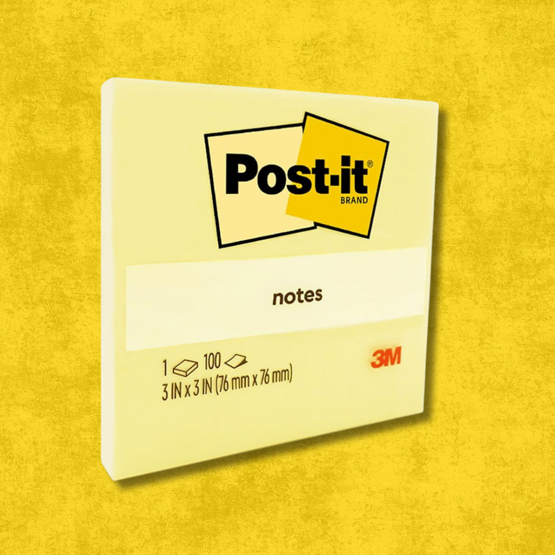 mianart (7) Sticky Note Yellow 3 x 3 - Image 1