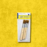 Stencil Brushes Pack of 3