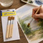 Stencil Brushes Pack of 3 - Image 3