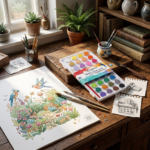Giorgione watercolors cakes - Image 2