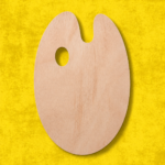 A3 Wooden Paint Palette