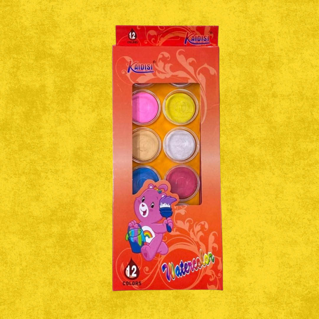 mianart (19) KAIDISI Kids Watercolors set - Image 1