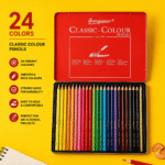 Giorgione Classic-Colour Colored Pencils – 24 Vibrant Colors