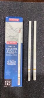 White Charcoal Pencil - Image 3