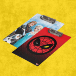 Cartoon Clip Board – Printed Writing & Drawing Board