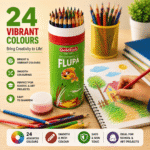 Goldfish Flupa Colour Pencils – 24 Colours - Image 2