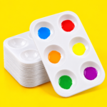 6-Well Plastic Color Palette